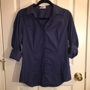 Blueish-gray Ultimate Essential Shirt - Express